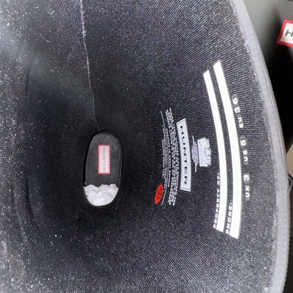 Hunter Boots Women's Size 5M Black Original Tall Rain w/box - Picture 12 of 16